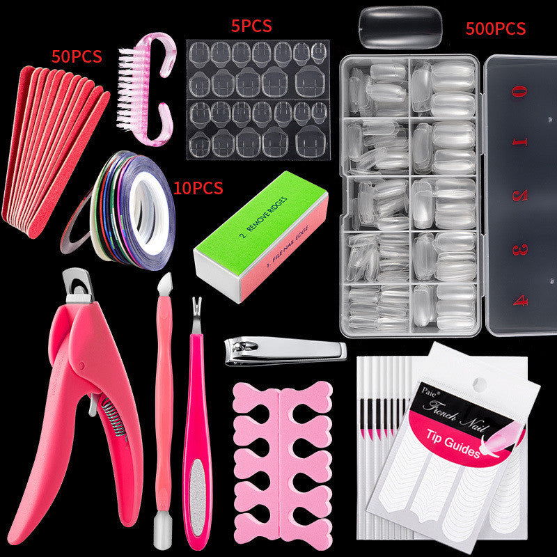 500 French nails 500 French nails
